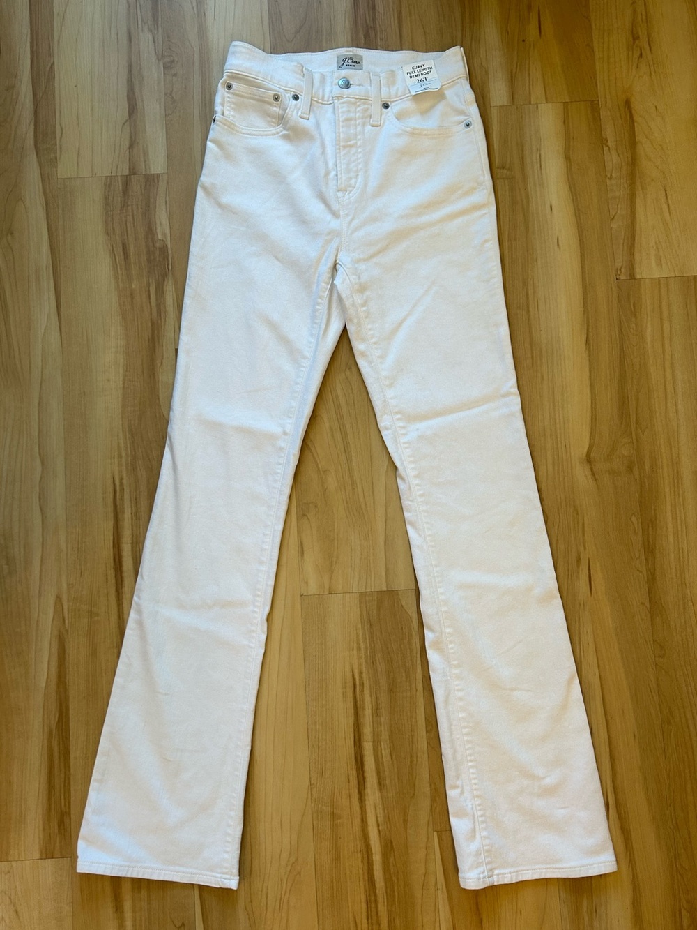 J. Crew Curvy Demi Boot Jean - 26 Tall